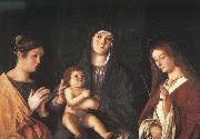 Giovanni Bellini The Virgin and the Child with Two Saints USA oil painting reproduction